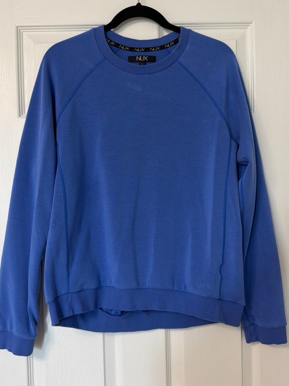 NUX Women's Royal Blue Crewneck Pullover